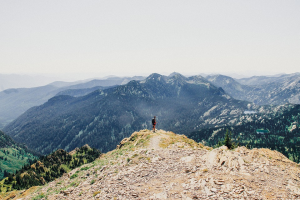 Vue sur les montagnes
